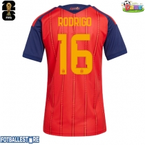 Spania Rodri Hernandez #16 Hjemmedrakt Dame VM 2026 Kortermet